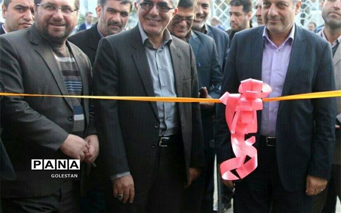 افتتاحیه نمایشگاه بیست وهشتمین اجلاسیه نماز کشور با عنوان نماز و مدرسه در گرگان افتتاح شد