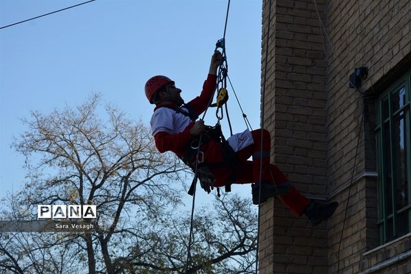 برگزاری مانور زلزله درشهریار