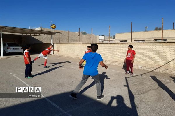 مسابقات ورزشی در آموزشگاه سید جمال ابرکوه
