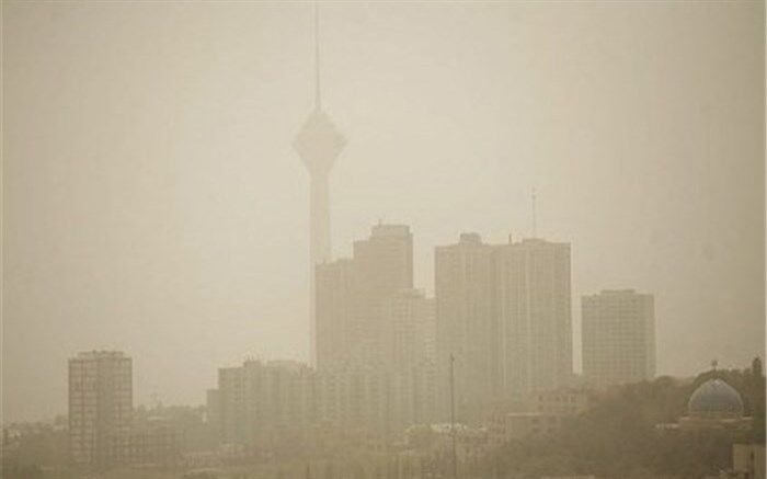 کاهش غلظت آلاینده‌های هوای پایتخت در پی افزایش سرعت باد