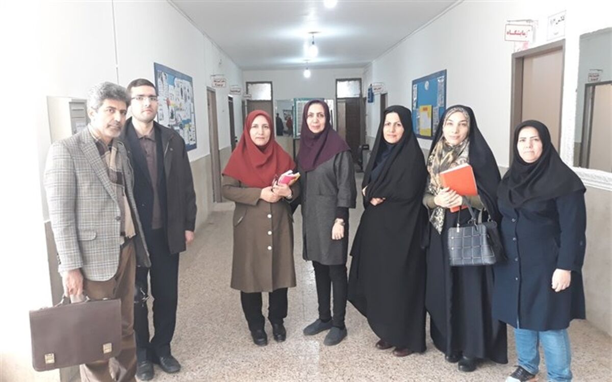 بازدید کارشناسان حوزه معاونت پرورشی استان از مدارس شهر قدس