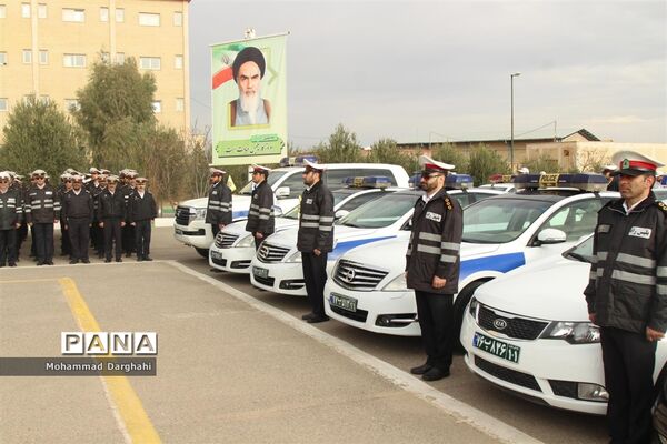 رزمایش طرح زمستانی پلیس قم