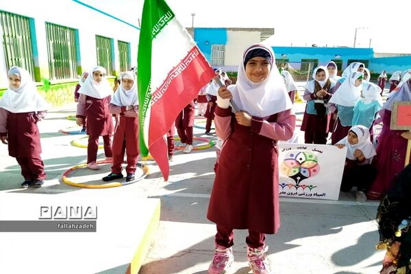 برگزاری المپیاد ورزشی درآموزشگاه فاطمیه ابرکوه