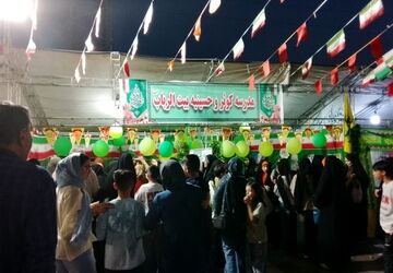 حضور پر شور فرهنگیان ورزشکاران در مراسم عید غدیر
