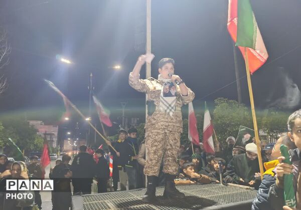 تجمع عظیم مردم فندرسک