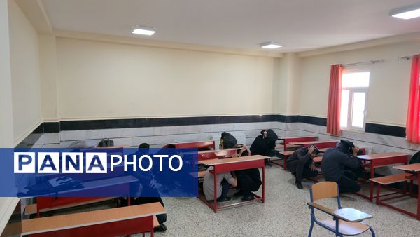 بیست‌وهفتمین مانور زلزله و ایمنی در مدارس شهرستان محلات 