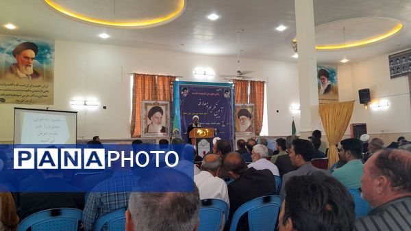 مراسم تکریم و معارفه امام جمعه میان‌جلگه با حضور مسئولان برگزار شد