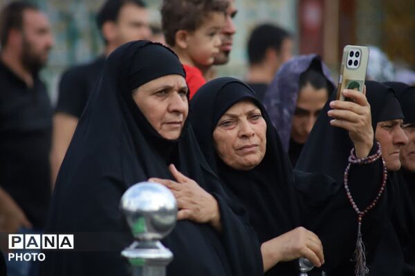حضور دسته جات عزاداری سالروز شهادت امام حسن مجتبی(ع) در حرم بانوی کرامت
