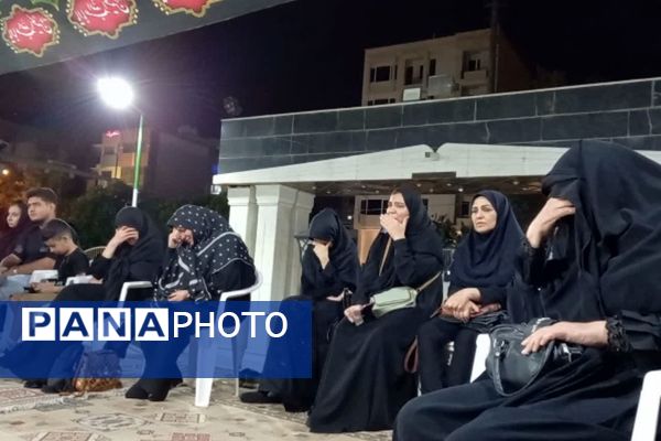 مراسم عزاداری و روضه خوانی سالار شهیدان به میزبانی ناحیه 4 شیراز