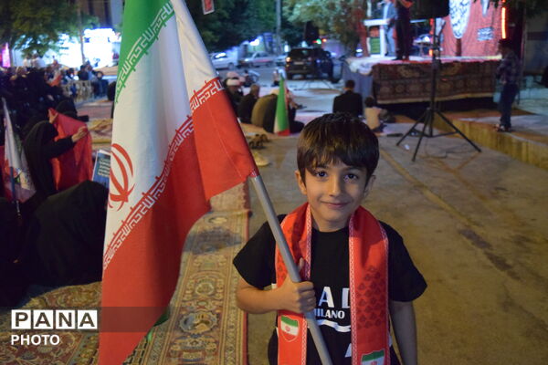 پیشتازان فارسان در قاب صد و بیست‌ویکمین شب تجمعات مردمی و عزاداری محرم