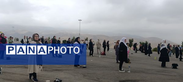 جلوه‌هایی از ورزش صبحگاهی همگانی در آشخانه 