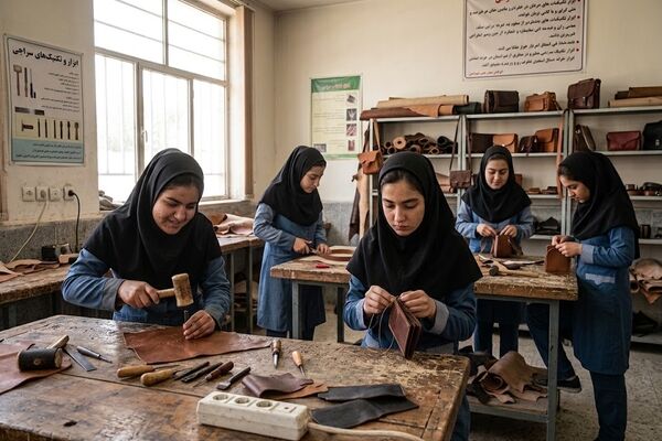 هنرستان‌های جوار صنعت می‌توانند به احیای هنر سراجی کمک کنند