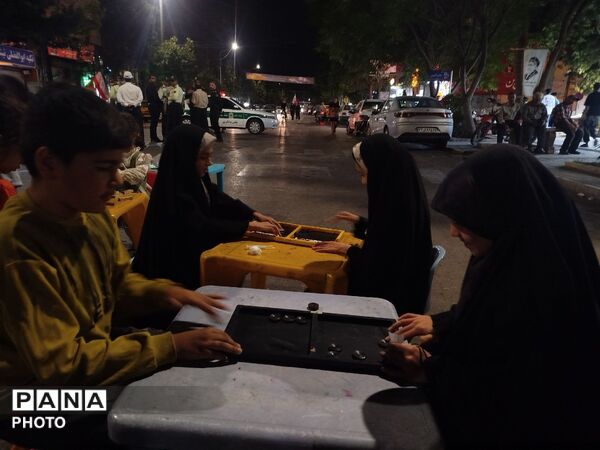 فعالیت موکب فرهنگیان فرهنگیان مسجد جامع شهرستان نیشابور 