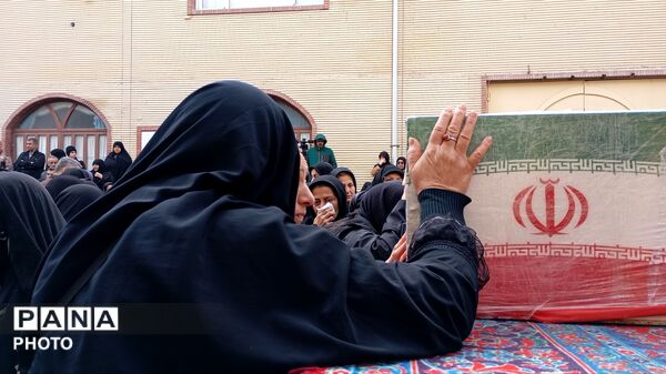تشییع مسافر بهشتی «امیرعلی نیکنام‌راد» در گرگان