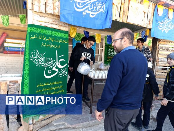 موکب مدرسه قفلی در مشهد