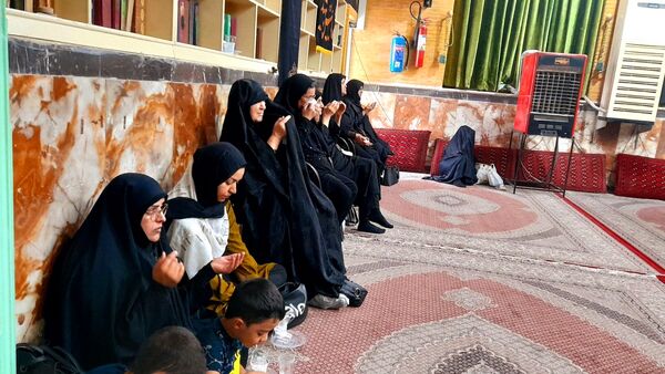 مراسم اربعین حسینی ویژه بانوان در مسجد جامع‌ رجایی‌شهرکرج