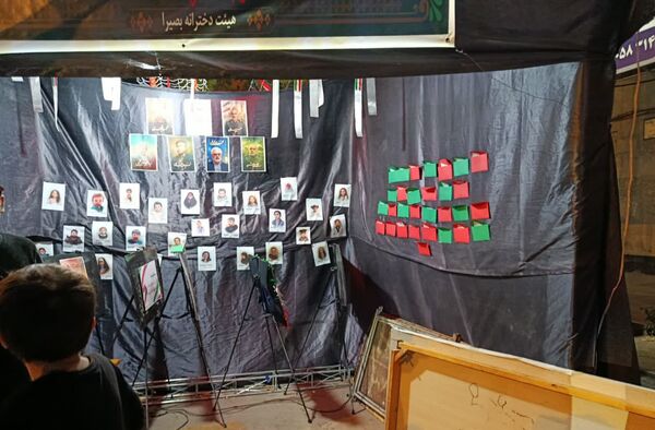 برپایی موکب دختران بصیرا در بجنورد 