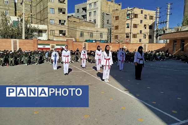 شور و نشاط ورزشی در تمام مدارس شهرستان قدس