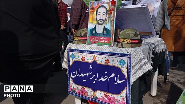 تشییع مسافر بهشتی «امیرعلی نیکنام‌راد» در گرگان