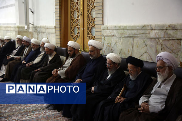 مراسم هفتم شهدای خدمت با حضور سرپرست ریاست جمهوری در قم