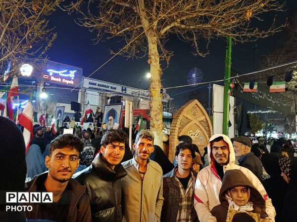 قرار شبانه مردم عاشورایی روستای فدیشه در نیشابور