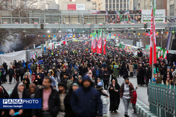 جشن خیابانی نیمه شعبان در تهران