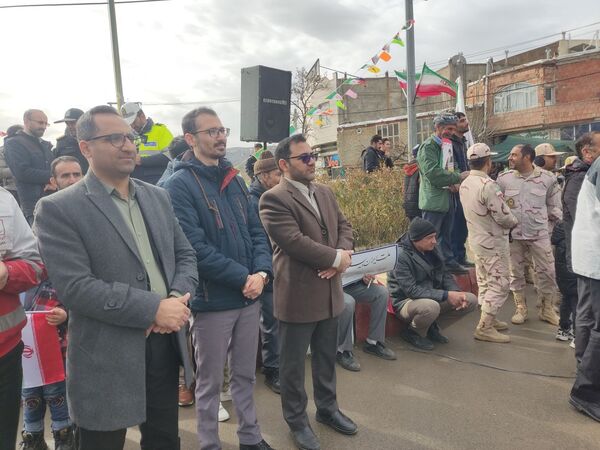 راهپیمایی 22 بهمن راز جرگلان 