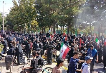 جاماندگان اربعین در شهرستان نیشابور