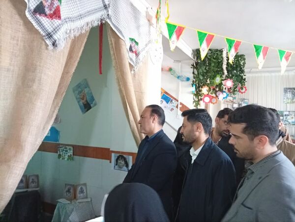 افتتاحیه طرح «ایرانمون» در دبستان سید کاظم حسینی