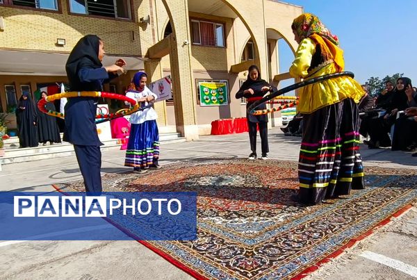 افتتاح المپیاد ورزشی در دبیرستان یاران امام تیرتاش 