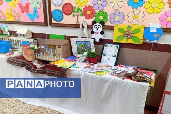 نمایشگاه صنایع دستی و طرح جابربن حیان در مدرسه فردوسی اردبیل