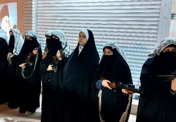 دختران جانفدا تا پای جان برای ایران عزیز 
