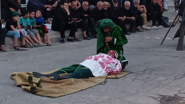 مراسم شبیه خوانی روز عاشورا در نیشابور
