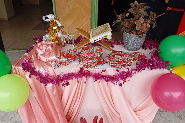 مراسم جشن ولادت حضرت معصومه (س) و روزدختر در دبیرستان حضرت ولیعصر (عج) ری یک