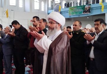 اقامه نماز عید فطر در آمل