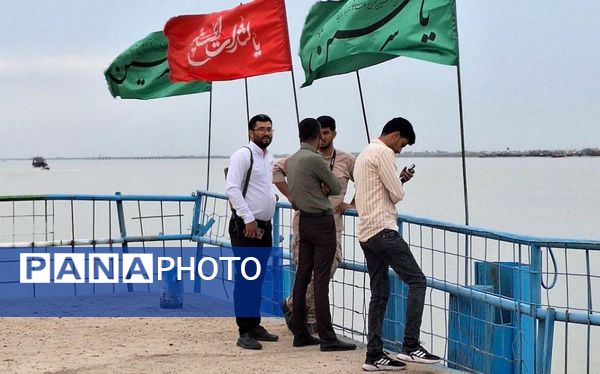 اعزام دانش‌آموزان جزیره هرمز به اردوی راهیان نور