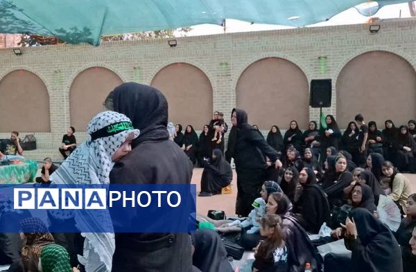 برگزاری مراسم شیرخوارگان حسینی در شهر بادرود 