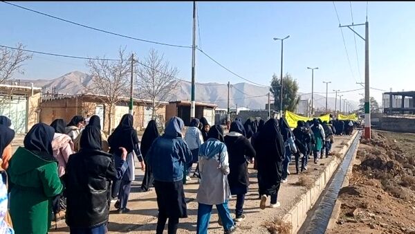 راهپیمایی یوم‌الله ۲۲ بهمن در منطقه کوهنانی