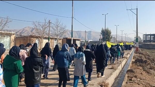 راهپیمایی یوم‌الله ۲۲ بهمن در منطقه کوهنانی