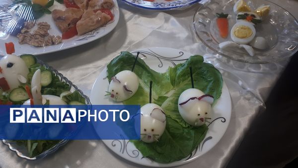 جشنواره تخم مرغ دبستان دخترانه فاطمه بهزادی  چناران