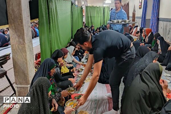 ضیافت افطاری در شب بیست و سوم ماه مبارک رمضان مسجد جامع شهر بار 