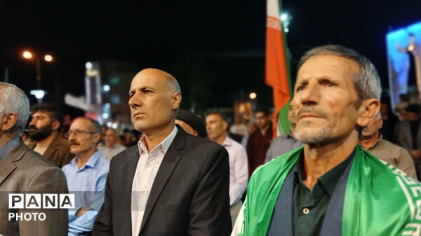 مردم کوهدشت در موج هشتادوسه حضور حماسی در میدان امام خمینی (ره)