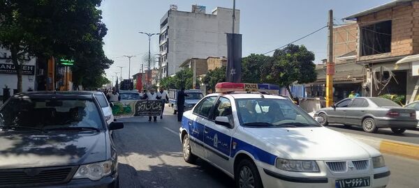عزاداری شهادت ثامن‌الحجج(ع) در جویبار