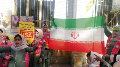 روایت پانا از آئین زنگ انقلاب در دبستان شهید بستانی