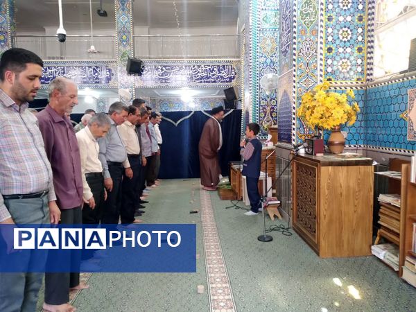 برگزاری اولین نماز جماعت سال تحصیلی جدید دبستان حضرت قاسم ابن الحسن (ع)