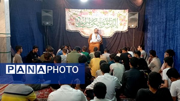 نقش آفرینی نوجوانان در خط ولایت جشن غدیر هیات دانش‌آموزی مسجد امام عصر (عج)