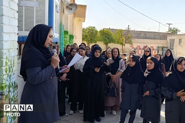 جشن جوانه‌ها در دبیرستان سوره فیروزآباد