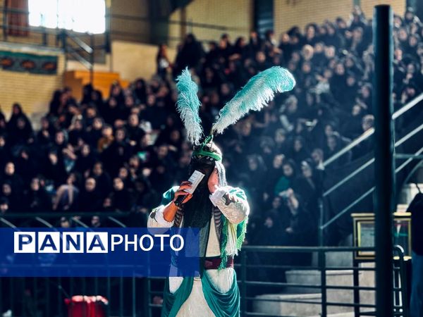 مراسم سنتی تعزیه‌خوانی در شهر ارمغان‌خانه زنجان 
