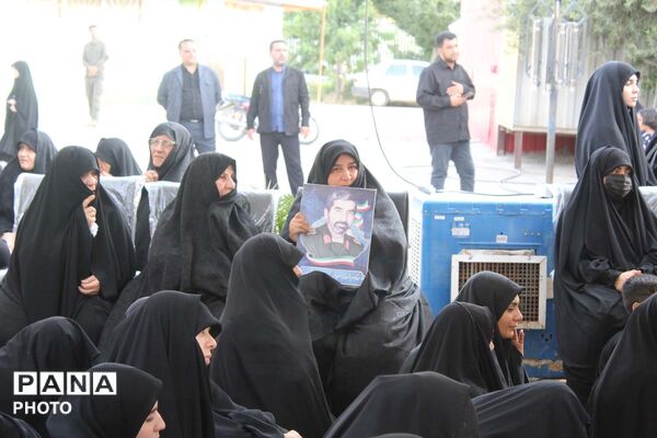 مراسم سالگرد شهیدان شاکری، پرتویان و سلگی در مسجد جمکران