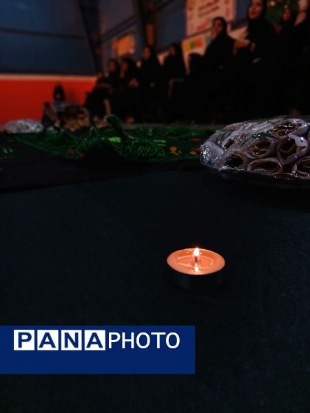 عزاداری دختران ورزشکاران شهر جعفریه به‌مناسبت شهادت حضرت فاطمه زهرا(س) 